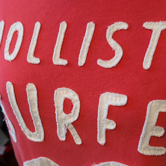 Y2K Vintage Coral Hollister Surfer tee size large - Picture 4 of 14